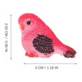 thumbnail image 4 of 8 unids adorable resina pájaro adorno decorativo escritorio adorno jardín decoración, 4 of 5