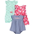 thumbnail image 1 of Set de ropa Simple Joys de Carter's Baby Girls de 0 a 3 meses, 1 of 2