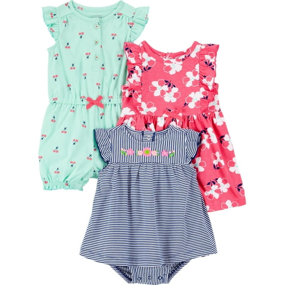 Set de ropa Simple Joys de Carter's Baby Girls de 0 a 3 meses