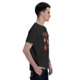 thumbnail image 4 of Fruits Strawberry Men's T-Shirt Cotton 100% Summer Tops Fashion Casual Fruits Strawberry Short Sleeves for Men Women Round Collar Top Tees, 4 of 6