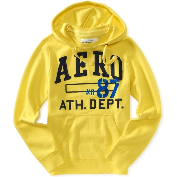 Sudadera con capucha Aeropostale Aero 87 Ath. Amarillo XXL
