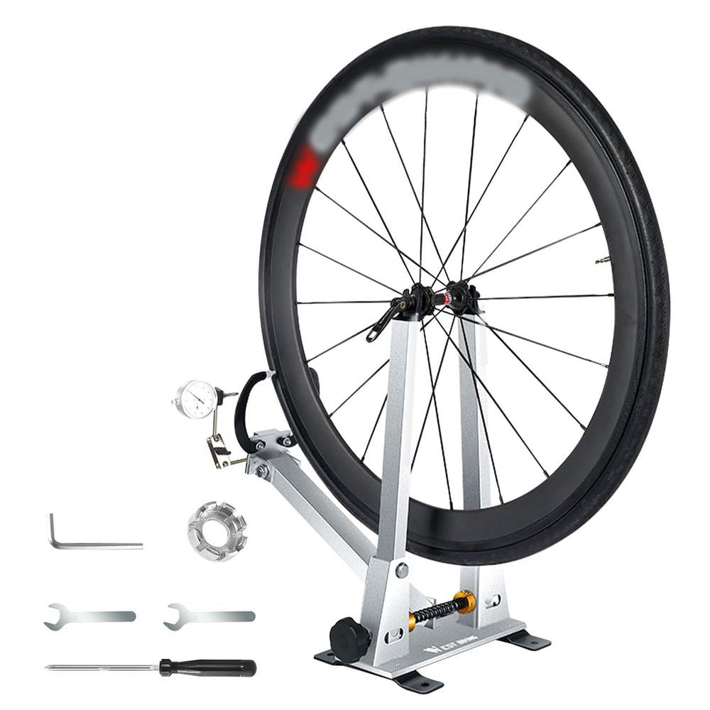 Bicycle Wheel Truing Stand Bike Hub Maintenance Repair Platform,w/ Mechanic Tool 