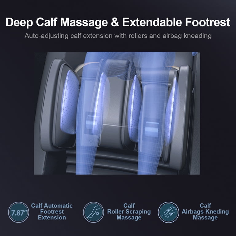 Alfine A710 4D Smart Zero Gravity Massage Chair, iRest, Heat Touch