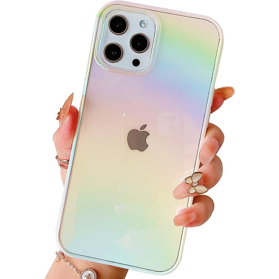 Compatible with iPhone 12 Pro Max Case Slim (White, iPhone 12 Pro Max)