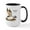 White/Black Inside, variant on CafePress - Bufflehead Duck Large Mug - 15 oz Ceramic Large White Novelty Mug