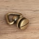 thumbnail image 5 of Pernos De Tornillo De Anillo Sincero De Metal Accesorios Para Manualidades De Cuero DIY 4 Piezas Bronce, 5 of 9