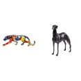 thumbnail image 1 of Figura decorativa de caminando, ideal para decorar el hogar, estanterías, , centros de mesa o escritorios. Figura de resina para interiores, 1 of 8