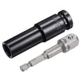 thumbnail image 1 of Unique Bargains Socket Accessory Set, 13mm Deep Socket 1/4' Hex Shank Impact Adapter with 1/2' Drive, 1 of 5