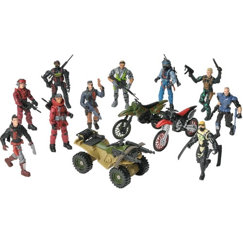 the corps special forces 10 figures and vehicle deluxe set