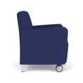 thumbnail image 4 of Lesro Chaise d'Invité de Réception Lounge Ravenna en Bleu, 4 of 5