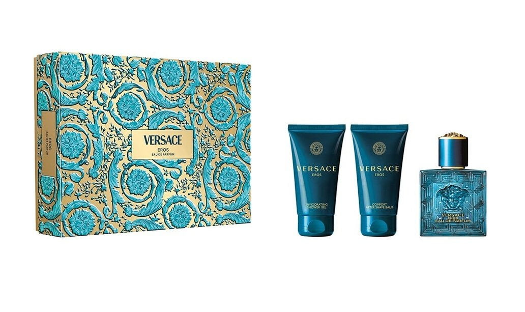 Versace Eros Flame Men's Perfume Kit - 2 Pc Travel Fragrance