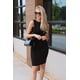 thumbnail image 2 of Vestido PRETTYGARDEN 2025 Ajustado sin Mangas Negro XL, 2 of 5
