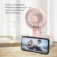 thumbnail image 2 of Portable Handheld Fan Small Cooling Fan USB Rechargeable Eyelash Eyelash Mute Cooler  Handheld Fan Mini USB Rechargeable Desk HUIFEIFEI, 2 of 6