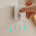 thumbnail image 6 of SDFGTstore Waterproof Bathroom Wall Hanging Clip Toothpaste Holder Facials Cleanser Hanger, 6 of 8