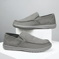 thumbnail image 2 of New Men's Casual Canvas Loafers Slip On Breathable Flats Boat Shoes Driving Shoes Moccasins Casual Walking Shoes, 2 of 9