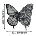 thumbnail image 2 of Hzzsbu Large Butterfly Embroidery Appliques Lace Fabric Clothes Patches For Wedding Dress Bridesmaid DIY Decor, 2 of 7