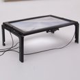 thumbnail image 2 of Lishi A4 Folding Full Page Magnifying Glass with 4 LED Lights for Reading, 2 of 5