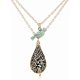 thumbnail image 1 of HEYu Vampire Diarie Same Bird And Gold Nest Double Pendant Necklac Elena Gilbert cosplay Accessories For Women Girls, 1 of 1