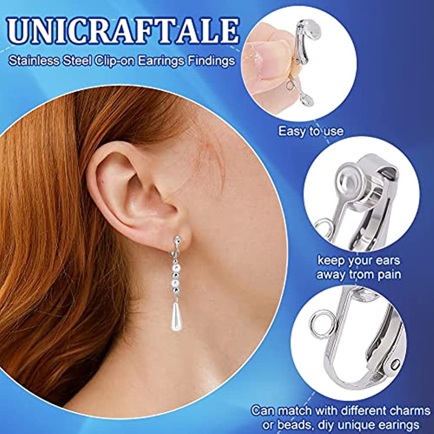 Clips D'Oreille Zafiller - Boucles Sans Perçage, Ajustables, Pour Cartilage