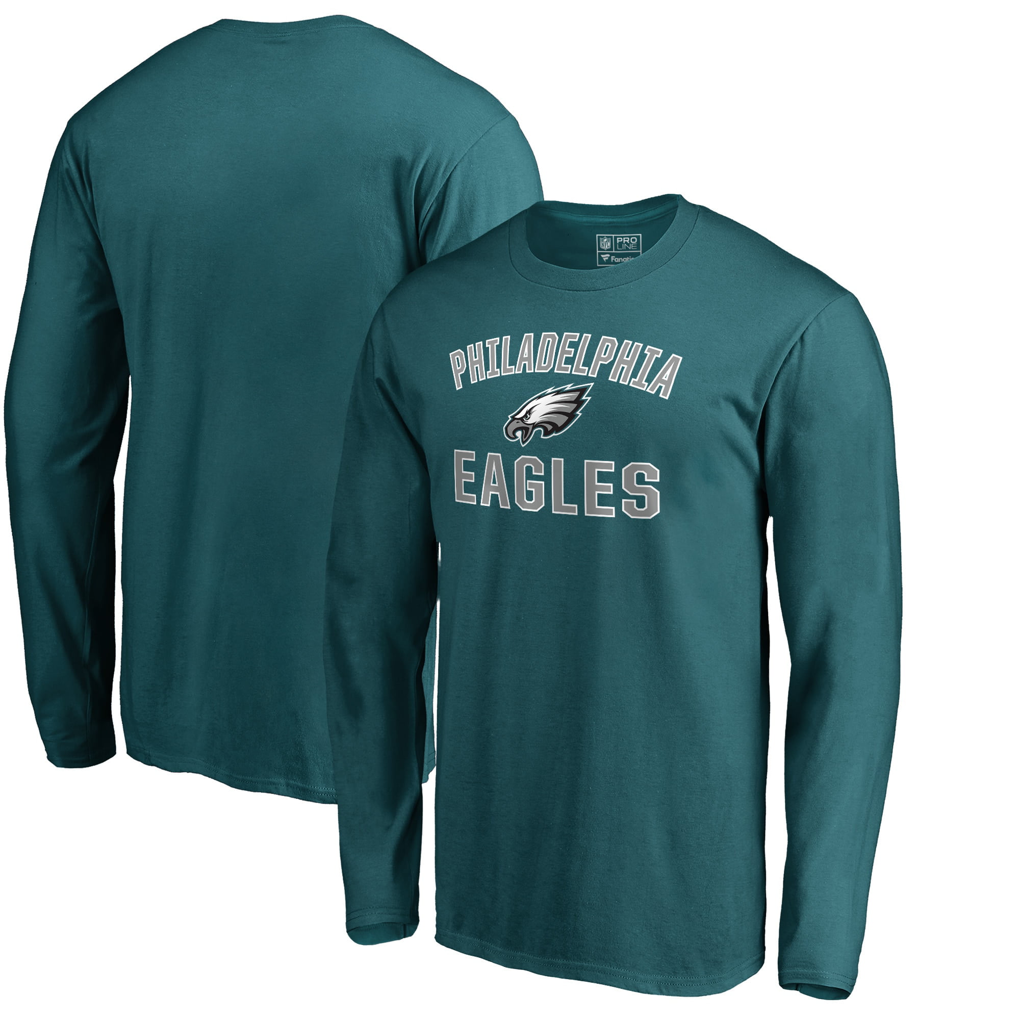 Philadelphia Eagles Eagle Eye Football Long Sleeve Shirt 