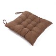 thumbnail image 5 of Diconna Square Seat Cushion Soft Elastic Chair Pads with Ties for Home, 5 of 5