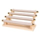 thumbnail image 3 of Organizador de joyas con base de madera, expositor multiusos para pulseras 4 niveles, 3 of 9