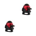 thumbnail image 1 of Greeniant Timbres para bicicletas Accesorios para bicicletas Reemplace el componente Accesorio para ciclismo Anillos de goma Sonido fuerte Timbre para Rojo 2piezas Greeniant CBP374792, 1 of 6