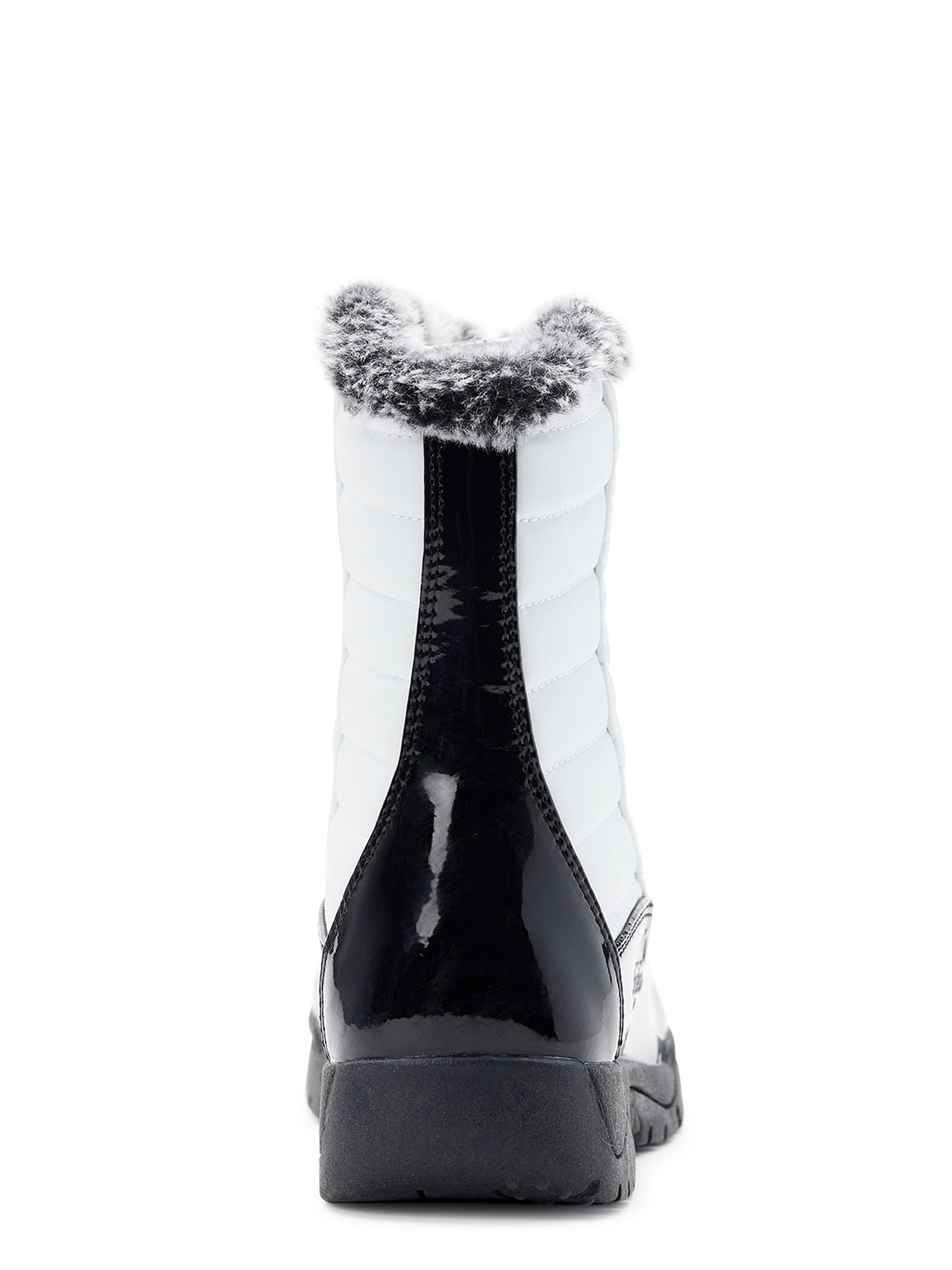 Totes Women s Esther Waterproof Faux Fur Lined Ankle Winter Boot