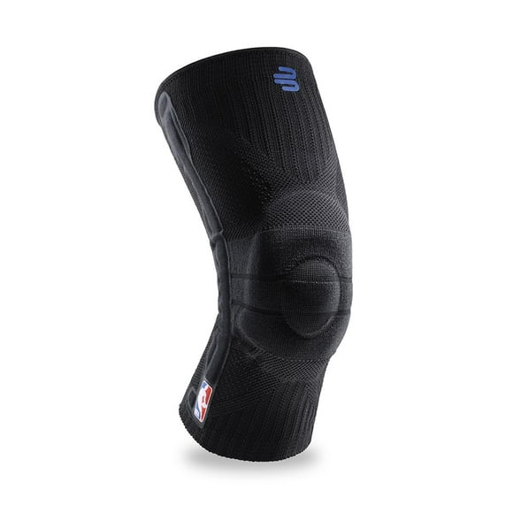 Soporte de rodilla Bauerfeind Sports NBA Basketball Black M