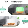 thumbnail image 3 of Difusor de aceite esencial Humidificador de aromaterapia: Vaporizador ultrasónico de aire aromático para habitaciones grandes Humidificadores de niebla silenciosos Control remoto para dormitorio de b Namotu CZJJ-HQ98, 3 of 7