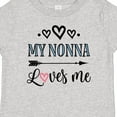 thumbnail image 4 of Inktastic My Nonna Loves Me Girls Girls Baby T-Shirt, 4 of 5