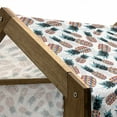 thumbnail image 4 of Contemporary Pet House, Pineapples with Colorful Triangles Hipster and Geometric Tropical Fruit Design, Outdoor & Indoor Portable Dog Kennel with Pillow and Cover, 5 Sizes, Multicolor, by Ambesonne, 4 of 4
