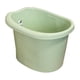 thumbnail image 1 of Bañera para bebé con diseño ergonómico y soporte ajustable Verde, 1 of 9