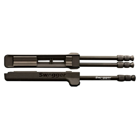 SWAGGER LLC SWAGBPHT42 Hunter Bipod 9.75-41.25" Polymer Black
