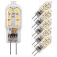 thumbnail image 1 of bombillas LED G4 de 1,2 W CA/CC, 12 V, luz blanca fría, sin parpadeo, ahorro de energía., 1 of 4