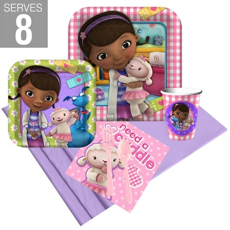  Doc  McStuffins  Party  Pack For 8 Walmart  com