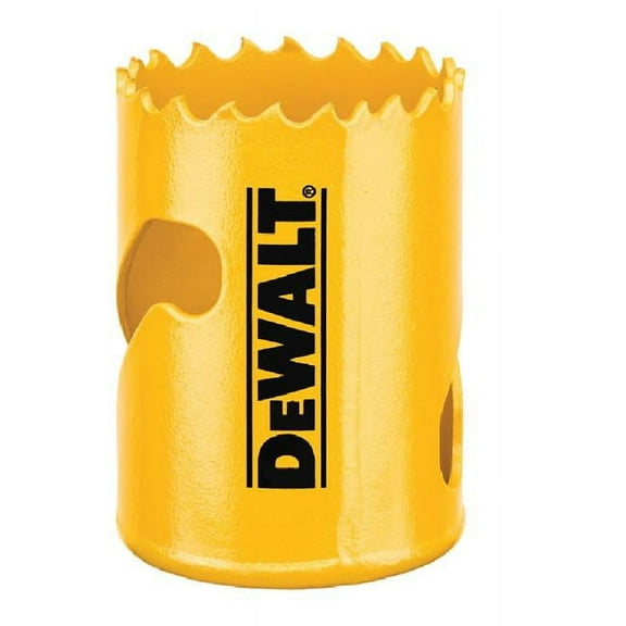 Dewalt Accessories 109442 1.75 Bi-Metal Hole Saws with HSS Cutting Edge