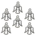 thumbnail image 3 of DIY Pendant Charms Alloy Hollow Angel Pendant Charms for Bracelet 50Pcs, 3 of 5