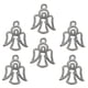 thumbnail image 3 of DIY Pendant Charms Alloy Hollow Angel Pendant Charms for Bracelet 50Pcs, 3 of 5