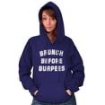 thumbnail image 4 of Brunch Before Burpees Funny Workout Hoodie Sweatshirt Women Brisco Brands M, 4 of 6