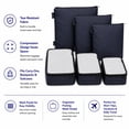 thumbnail image 5 of Brookstone Packing Cubes for Travel Multi-Functional Luggage Organizers for Suitcase 6 Piece, 5 of 7