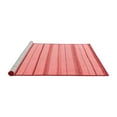 thumbnail image 2 of Ahgly Company Machine Washable Indoor Square Solid Red Modern Area Rugs, 5' Square, 2 of 4