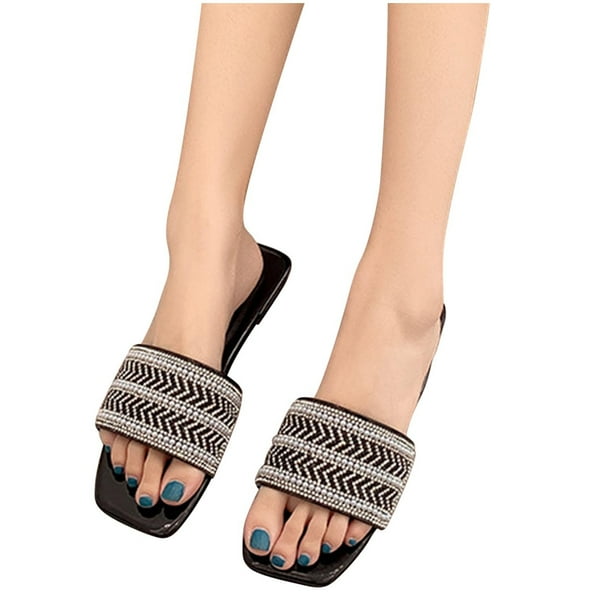 Cameland Women s Flat heeled Square Head Sandals Wear One line