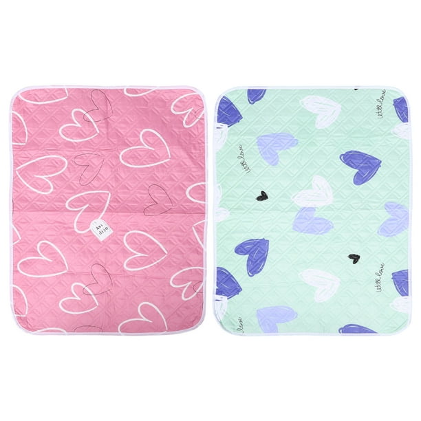 GOOHOCHY 2 protectores para jaulas de cobayas, lavables, reutilizables, impermeables, absorbentes, para orina de cobayas, animales pequeños, chinchillas, conejos, ratas, 89 x 71 cm.