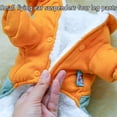 thumbnail image 2 of Greeniant Ropa de algodón para mascotas, repuesto lavable reutilizable para invierno y otoño, abrigo térmico para mantener el abrigo para Ropa para mascotas L Greeniant PT004570-04, 2 of 5