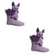 thumbnail image 1 of Calcetines de punto de animales, calcetines de punto gruesos para mujeres y adultos, originales hechos a mano Murciélago morado, 1 of 7