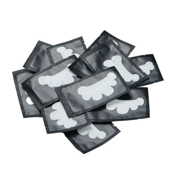 Almohadillas de extensión de pestañas inferiores, 50 piezas debajo de los ojos, almohadillas de aislamiento de pestañas injertadas, suministros de extensión de pestañas, construcción robusta