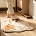 thumbnail image 6 of Cute Irregular Area Rug, Dog Shaped Soft Non Slip Floor Mat, Funny Decorative Cartoon Pet Bedside Carpet for Bedroom Entryway Dorm Indoor Home Decor, 6 of 6