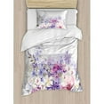 thumbnail image 3 of Ambesonne Pastel Cornflowers Duvet Cover Set, 3 of 3