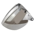 thumbnail image 4 of Open Face Helmet Visor Motorcycle Helmet Bubble Lens 3-Snap Bubble Wind Visor, 4 of 5